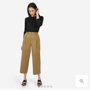 Everlane The Twill Crop Pant